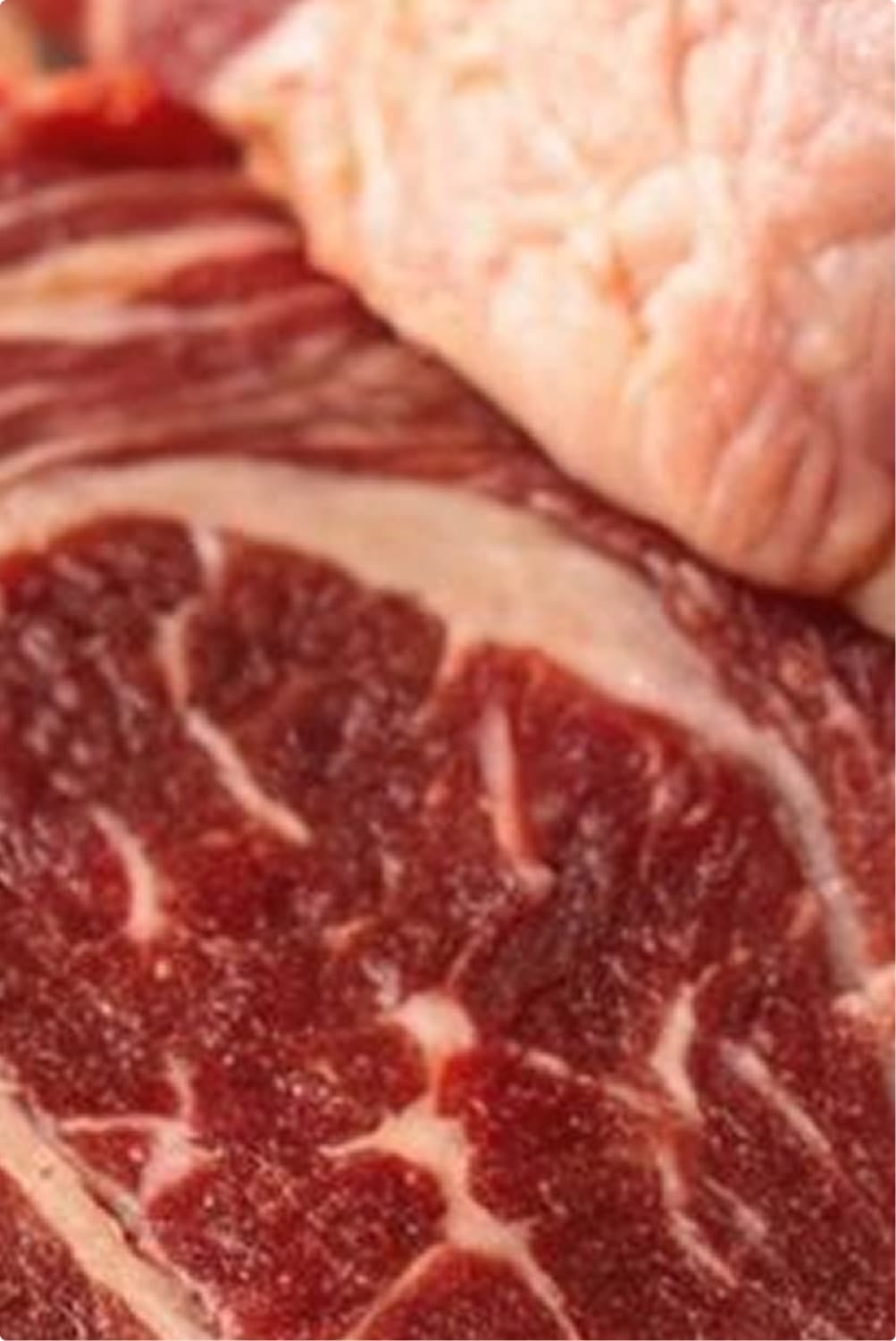 Marbled ribeye, colour
