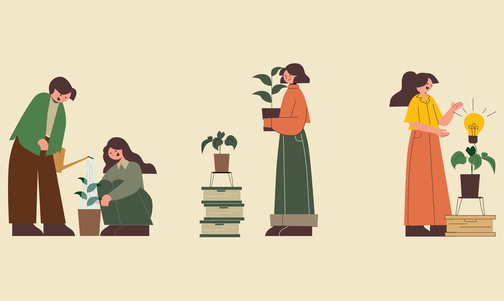 Illustration spread