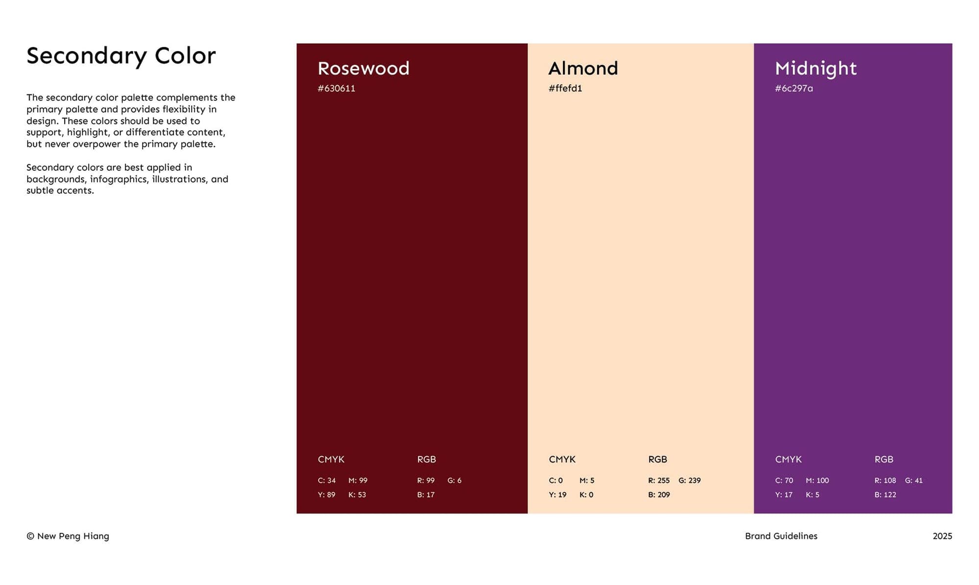 Secondary Color