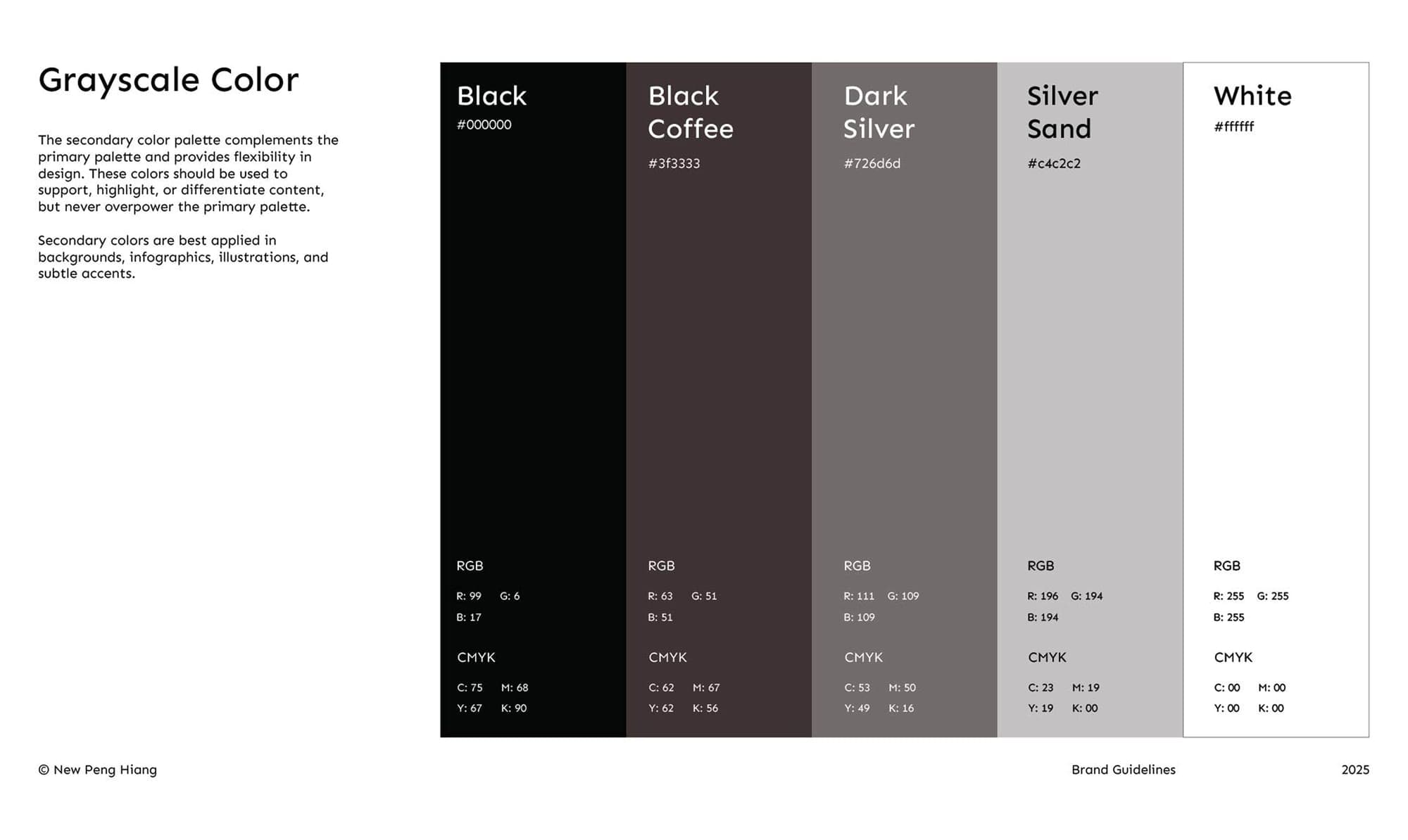 Grayscale Color