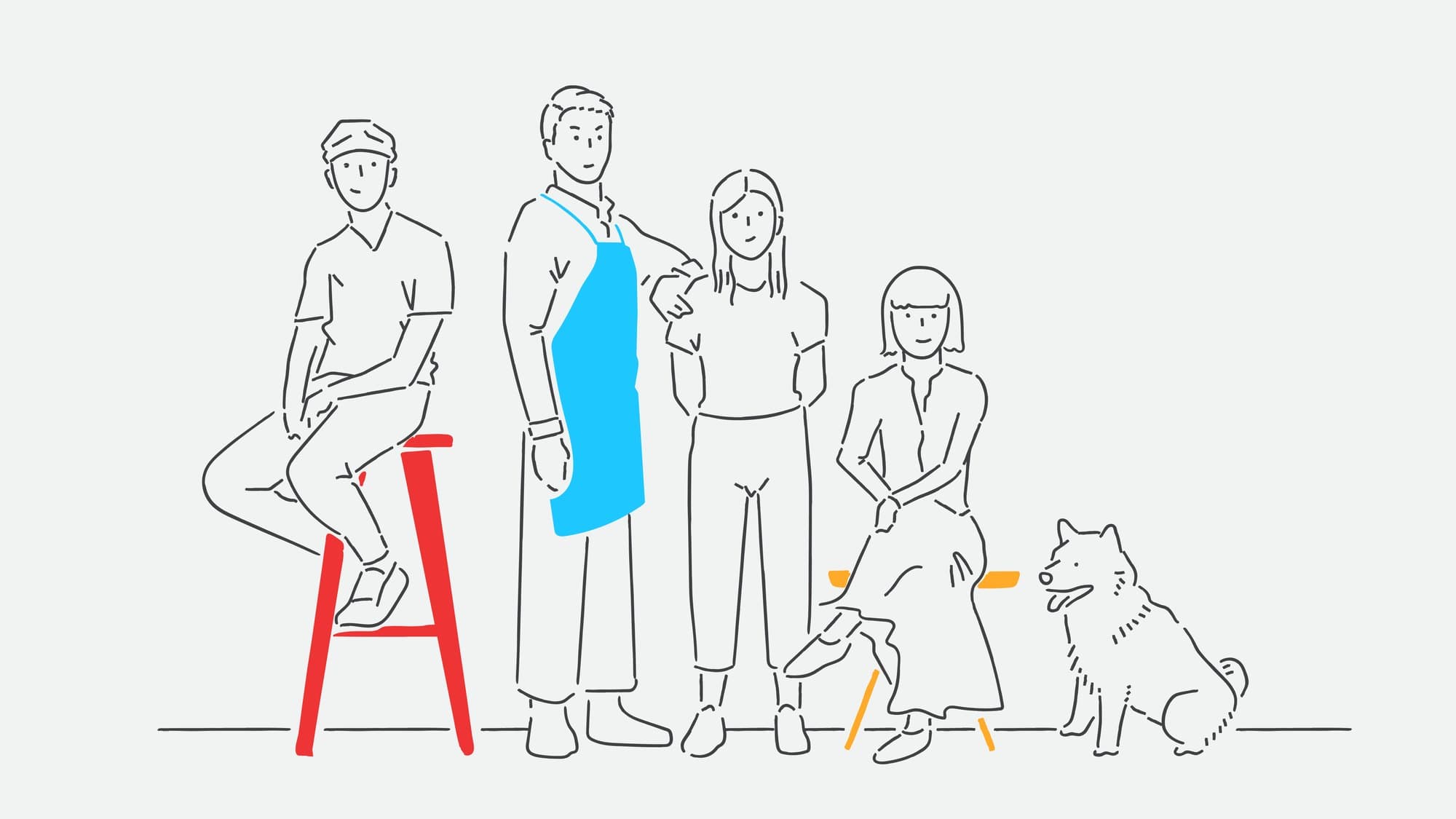 Office illustration